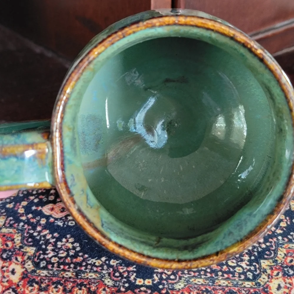 ARMY USA FLAG POTTERY MUG - Picture 3 of 5